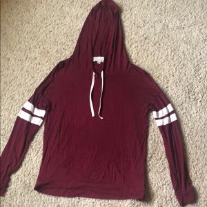 Long sleeve athletic sweatshirt